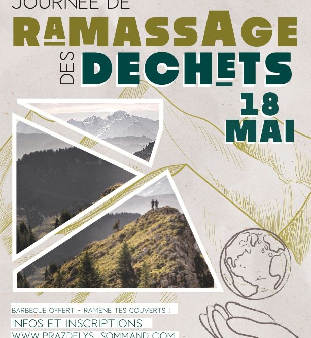 Ramassage des déchets PRAZ DE LYS SOMMAND