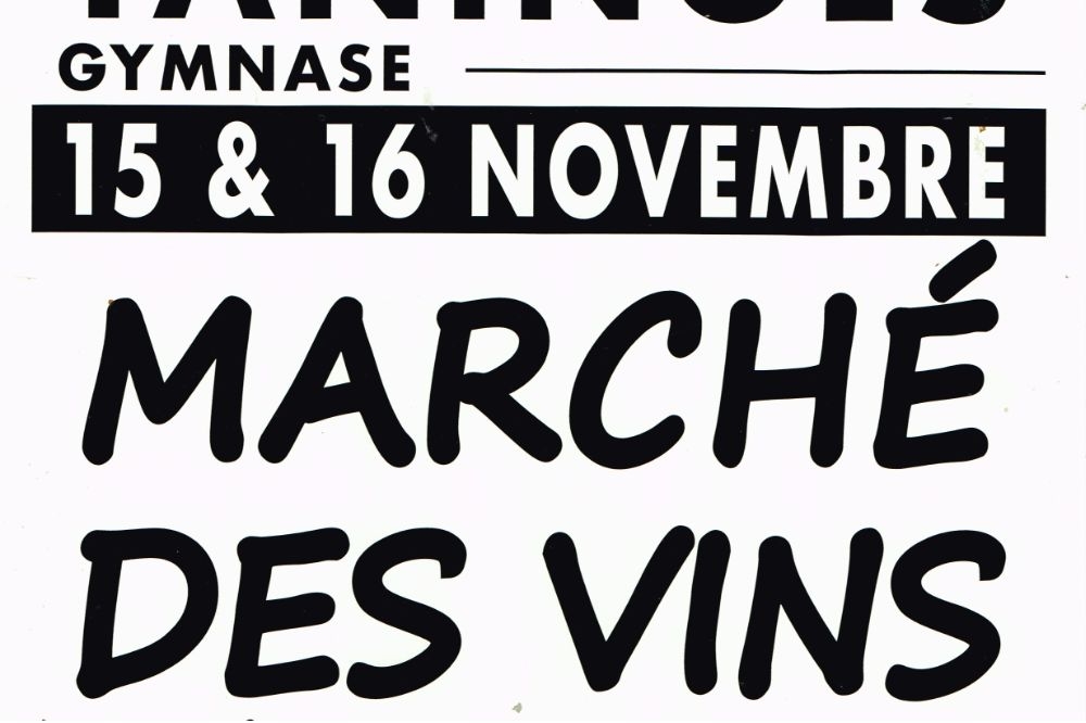Marché des vins