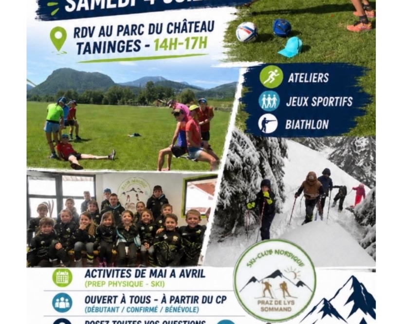 Portes ouvertes Ski Club Praz de Lyz Sommand