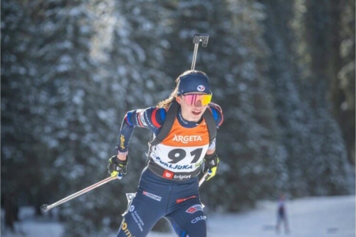 Louise au Jeux Olympiques de la Jeunesse!