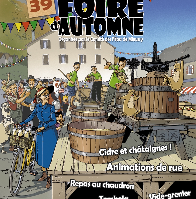 Foire de Mieussy samedi 18 et dimanche 19 octobre 2025